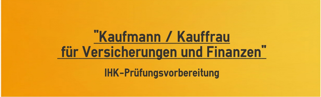 Ausbildung Kaufmann Für Versicherungen Und Finanzen ausbildung-online-lernen.de